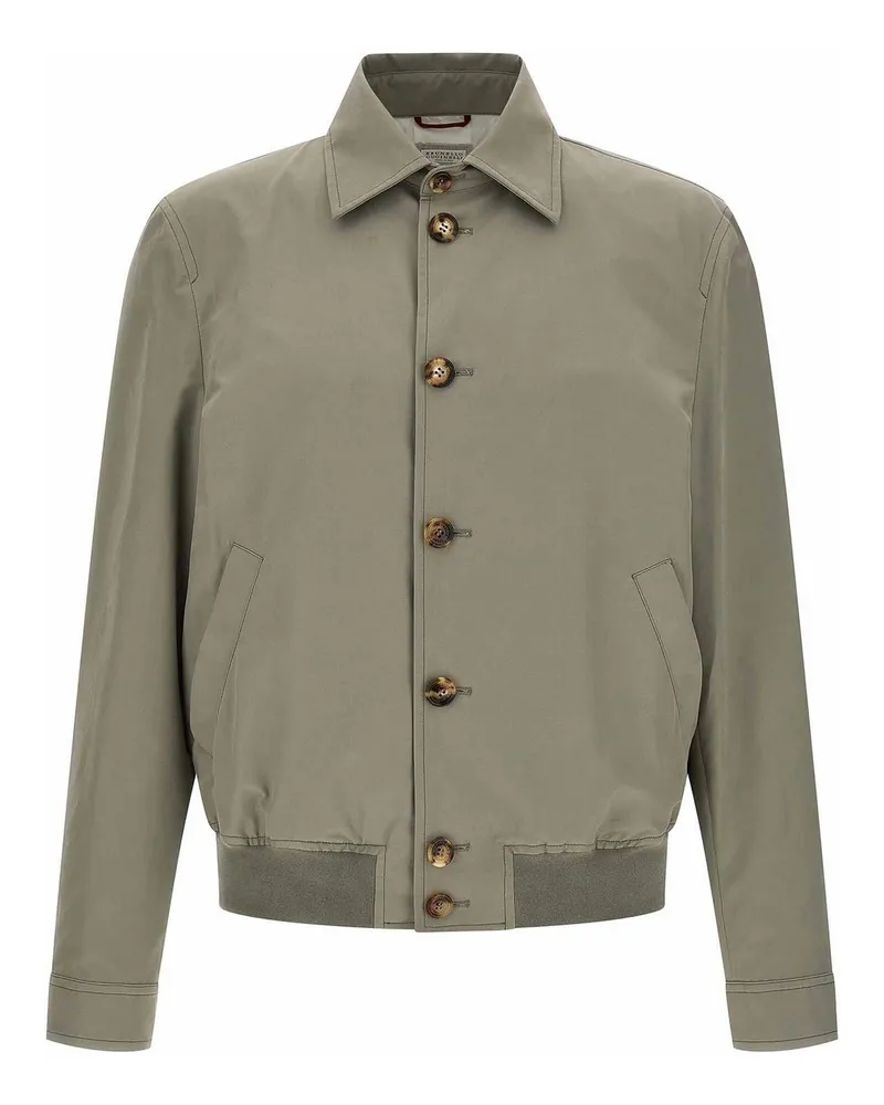 Brunello Cucinelli Casualjacke - Grün Grün