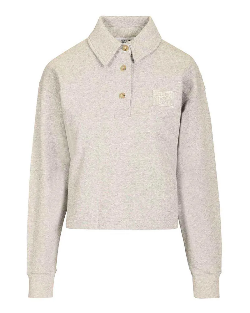 Kitsuné Poloshirt - Grau Grau