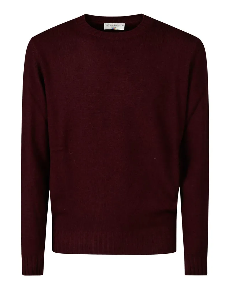 Filippo de Laurentiis Rundhalspullover - Hellgrau Hellgrau