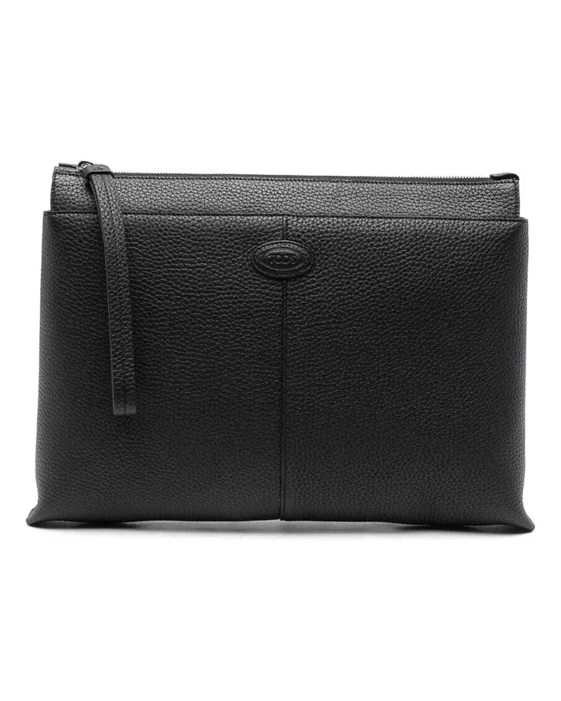 TOD'S Portemonnaie - Schwarz Schwarz