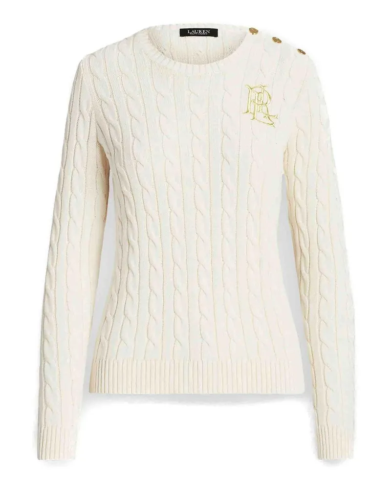 Ralph Lauren U-Boot-Pullover - Creme Creme