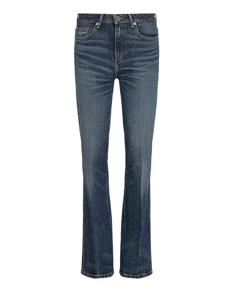 Tommy Hilfiger Bootcut Jeans - Blau Blau