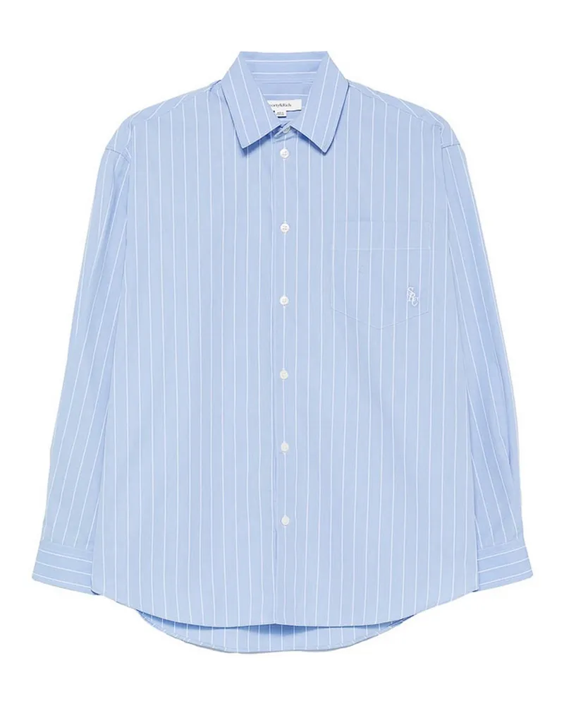 SPORTY & RICH Hemd - Hellblau Hellblau