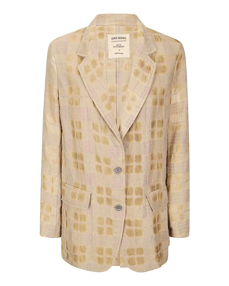 Uma Wang Blazer - Gelb Gelb