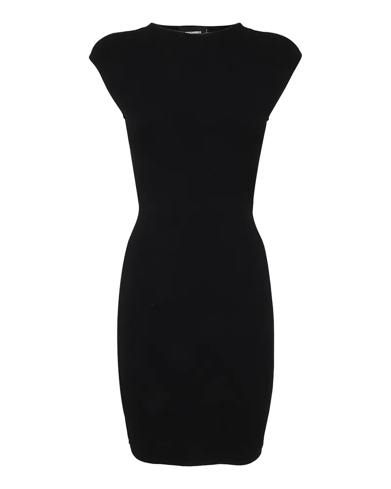 Dsquared2 Kurzes Kleid - Schwarz Schwarz