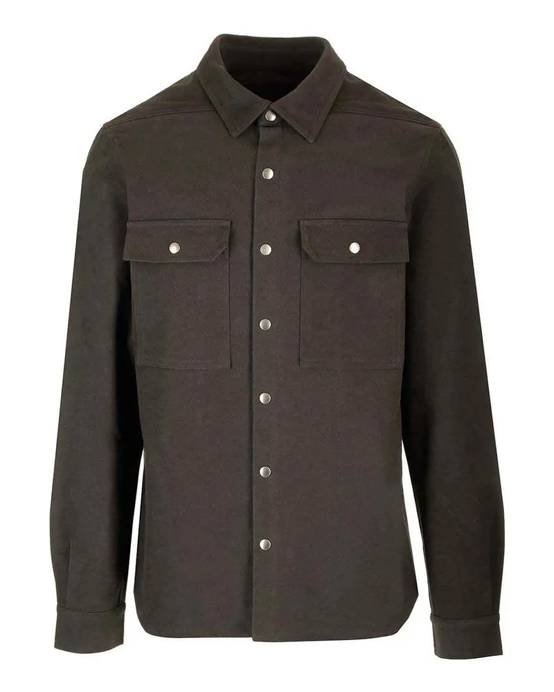 Rick Owens Hemd - Braun Braun