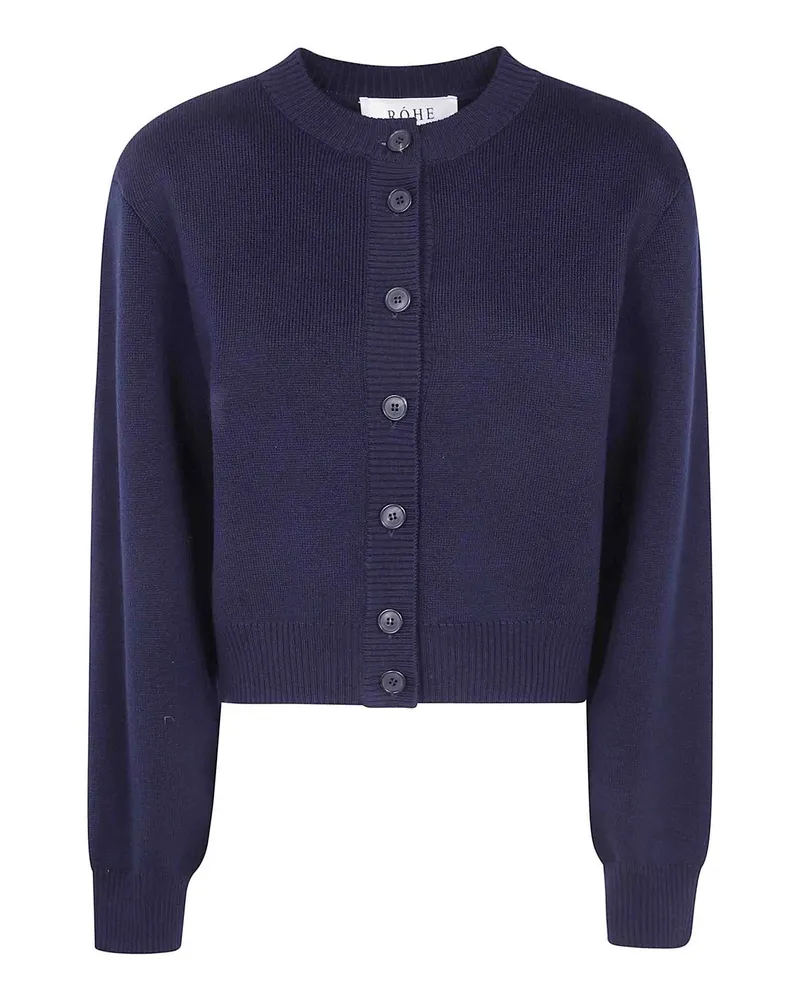 Róhe Cardigan - Blau Blau
