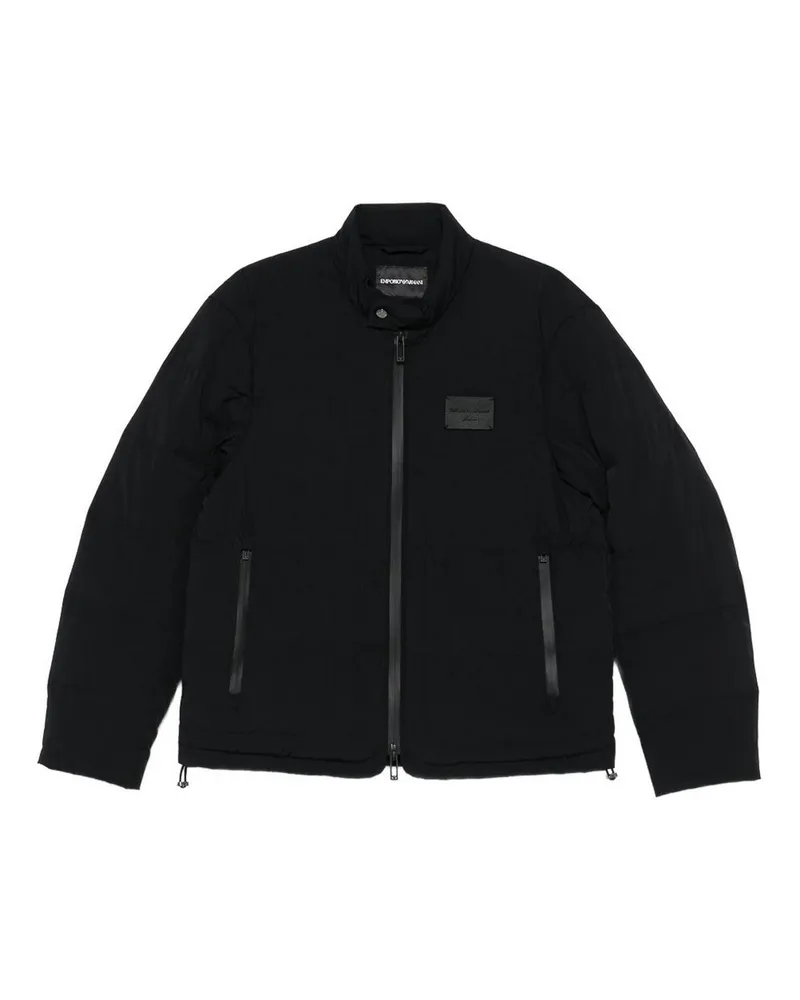 Emporio Armani Rollkragenpullover - Schwarz Schwarz