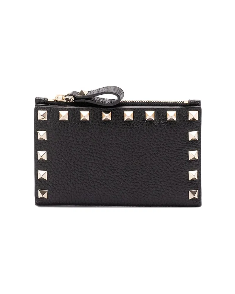 Valentino Garavani Portemonnaie - Schwarz Schwarz