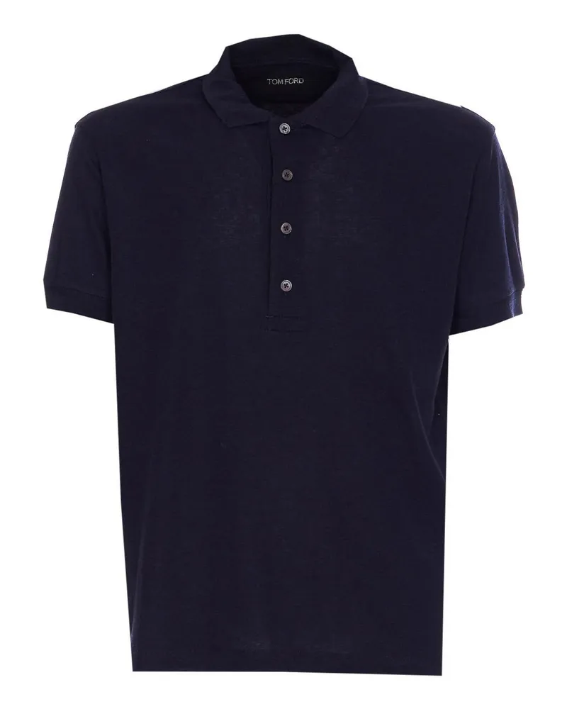 Tom Ford Poloshirt - Blau Blau