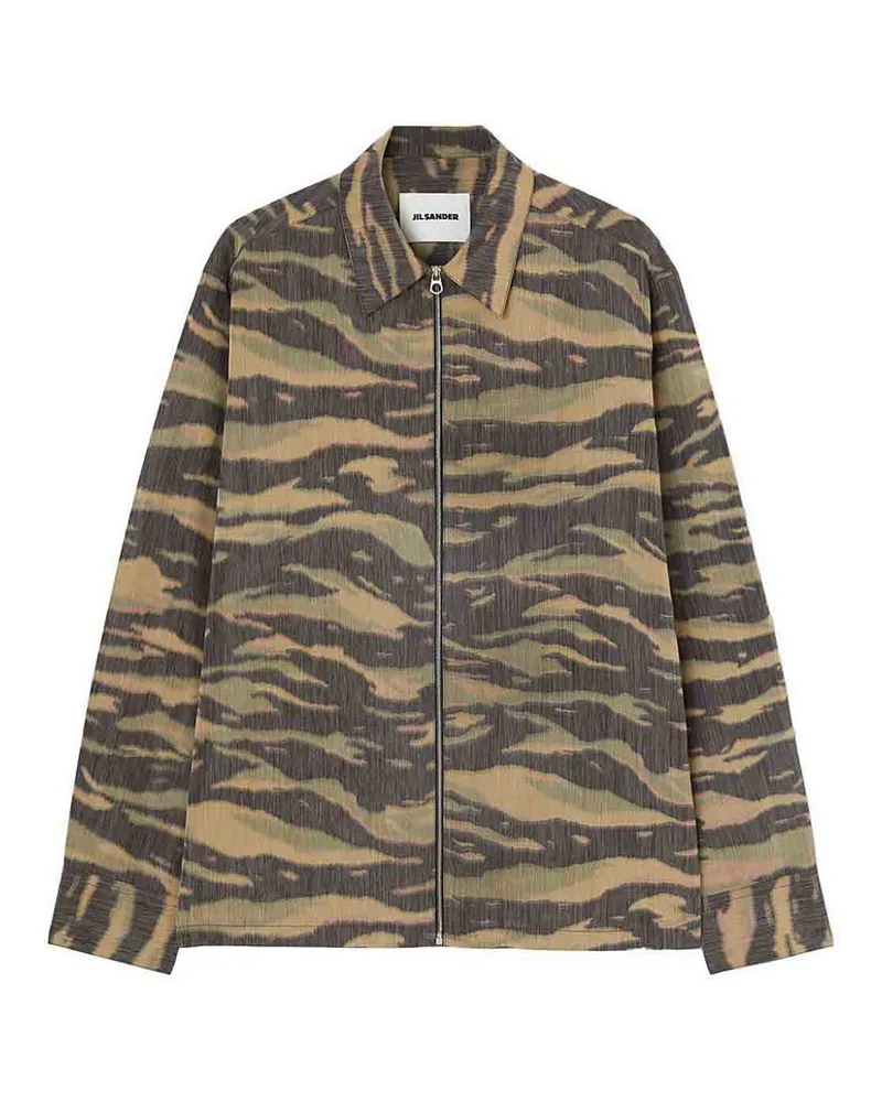 Jil Sander Hemd - Grün Grün