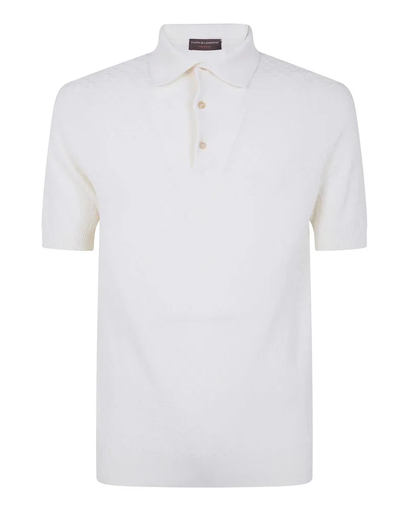 Filippo de Laurentiis Poloshirt - Weiß Weiß