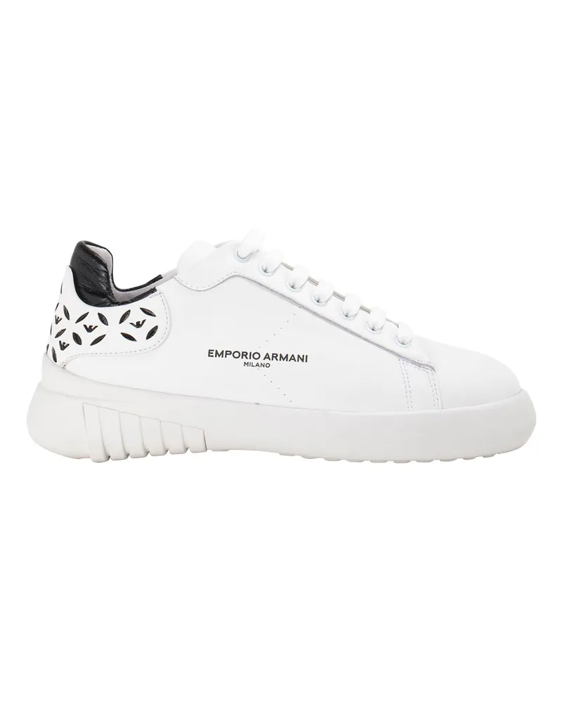 Emporio Armani Sneaker - Weiß Weiß