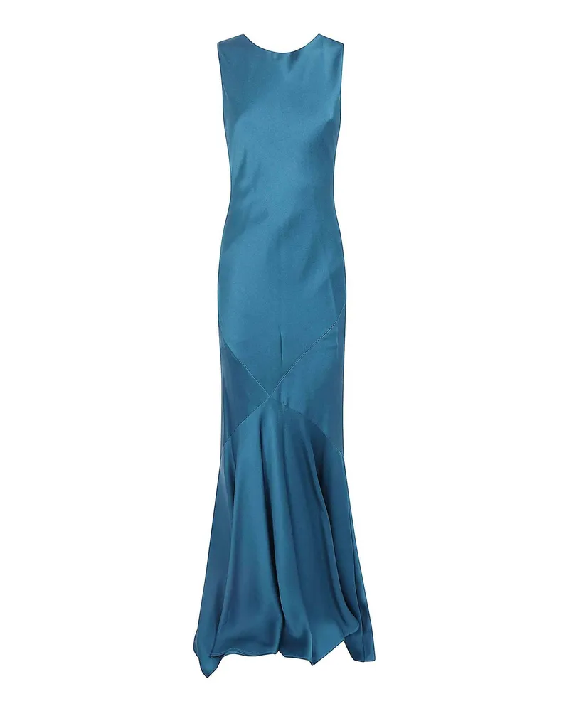 Max Mara Maxikleid - Grün Grün
