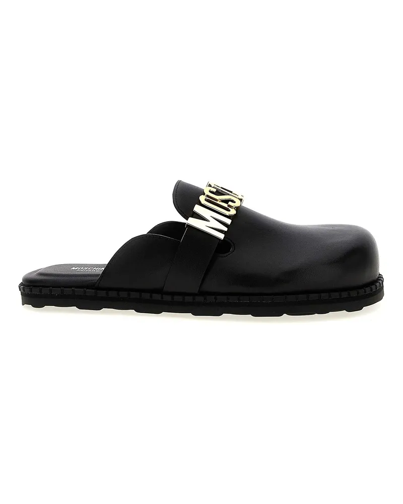 Moschino Mules - Schwarz Schwarz