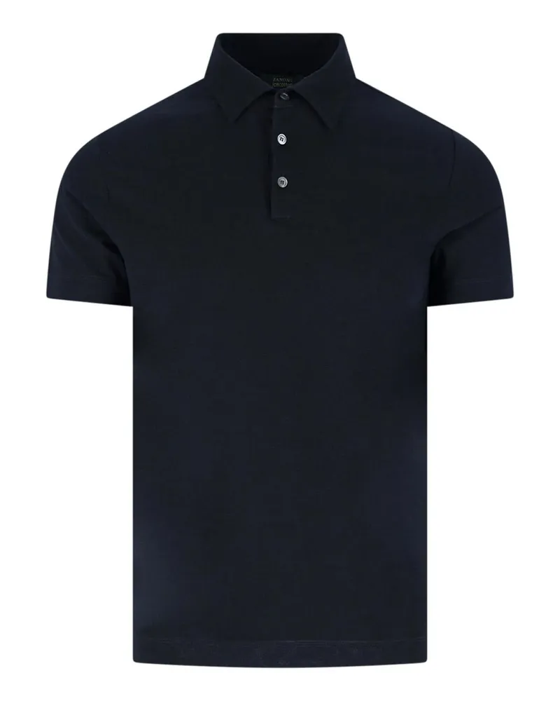 Zanone Poloshirt - Blau Blau