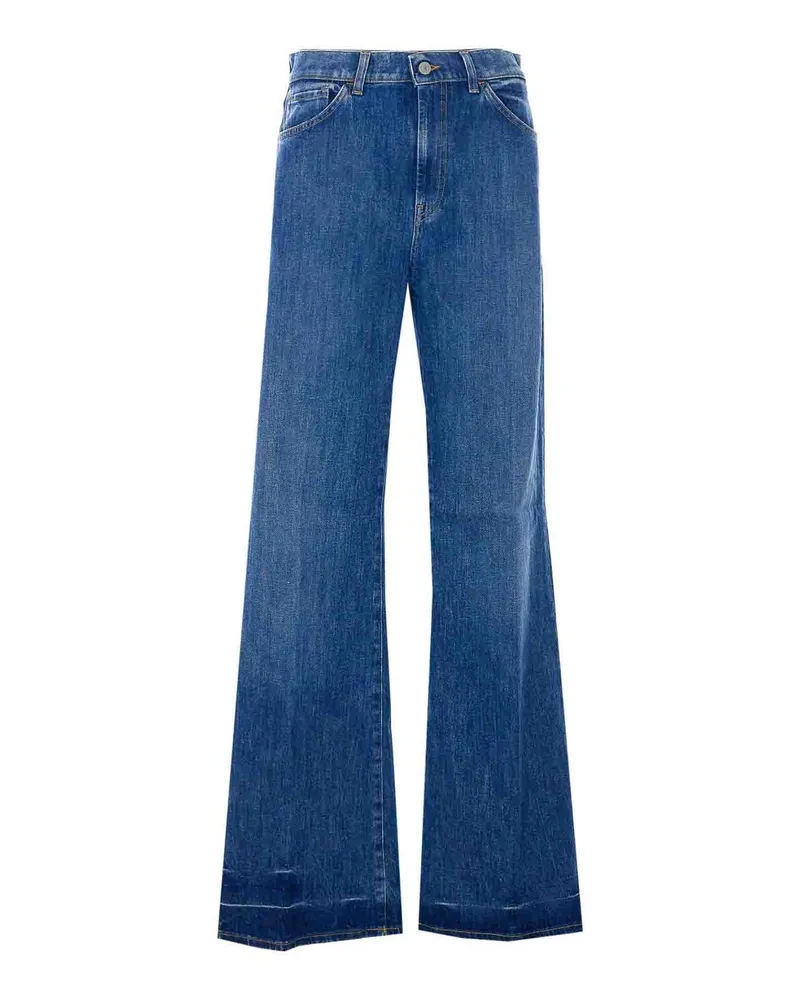 Dondup Straight Leg Jeans - Blau Blau