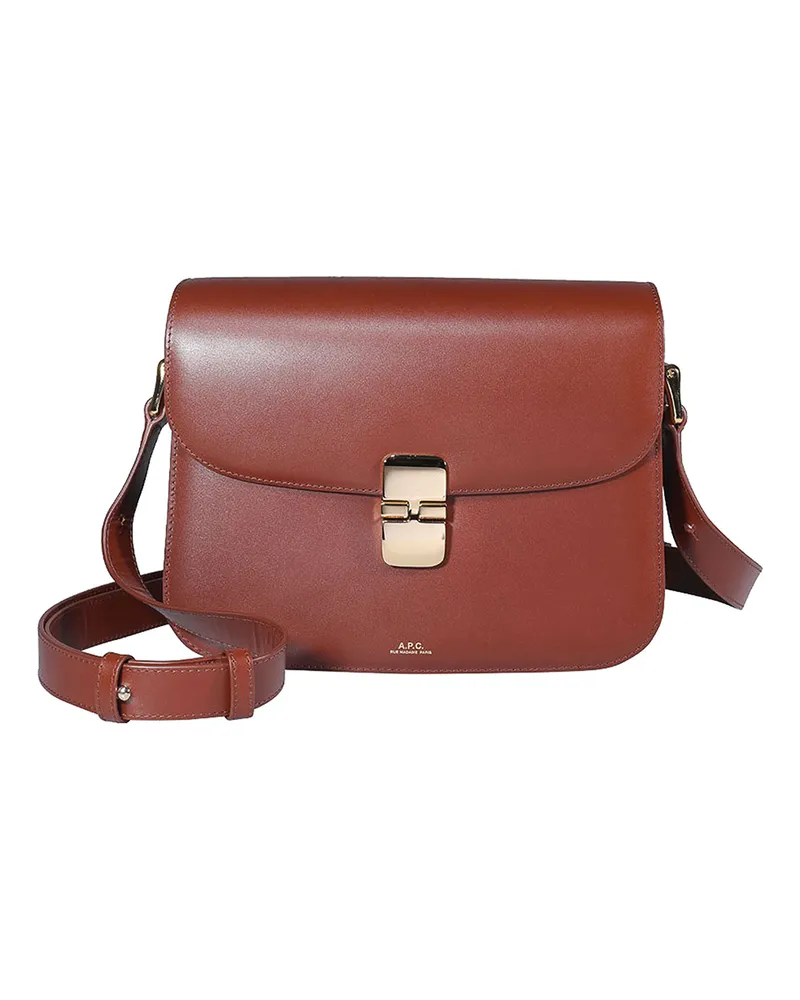 A.P.C. A. P.C. Schultertasche - Braun Braun