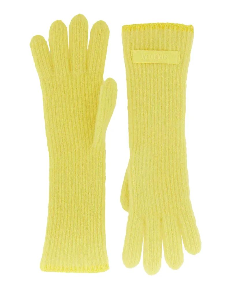 Jacquemus Handschuhe - Gelb Gelb
