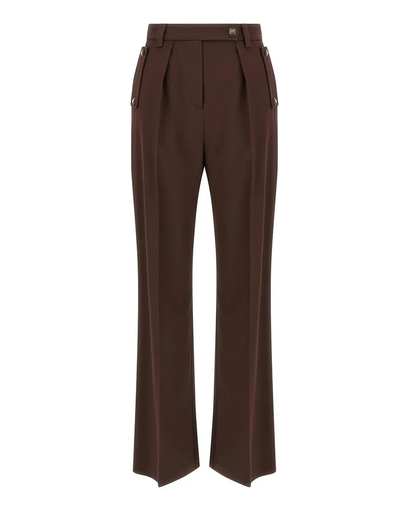 Elisabetta Franchi Casual Hose - Braun Braun