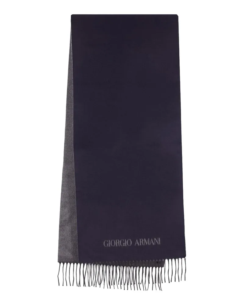 Giorgio Armani Schal - Dunkelblau Dunkelblau