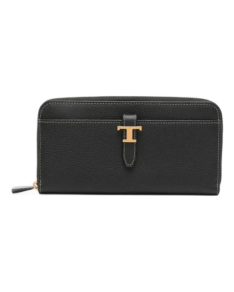 TOD'S Portemonnaie - Schwarz Schwarz