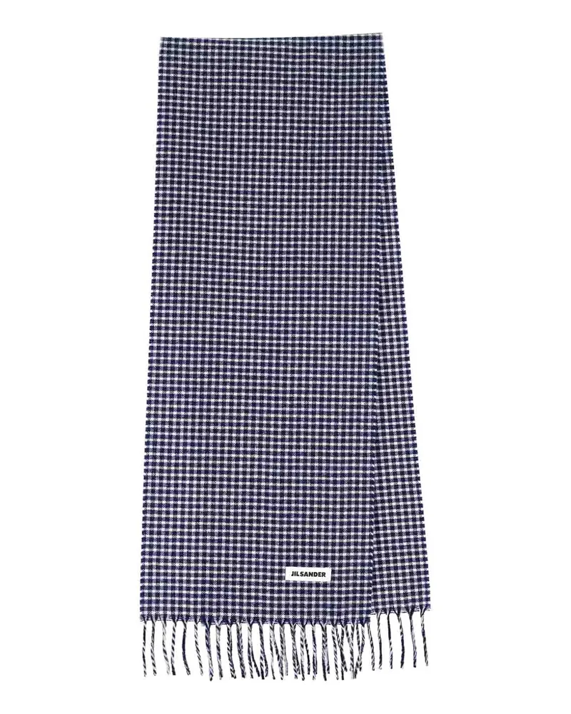 Jil Sander Schal - Blau Blau