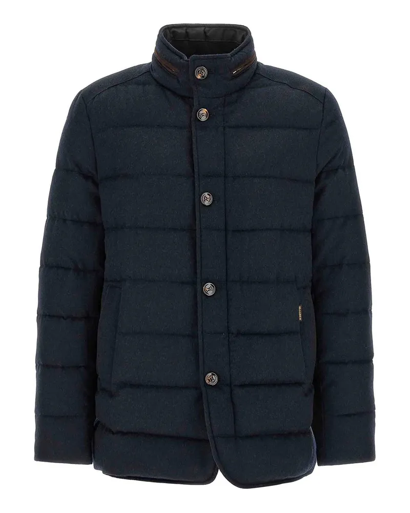 MOORER Daunenjacke - Blau Blau