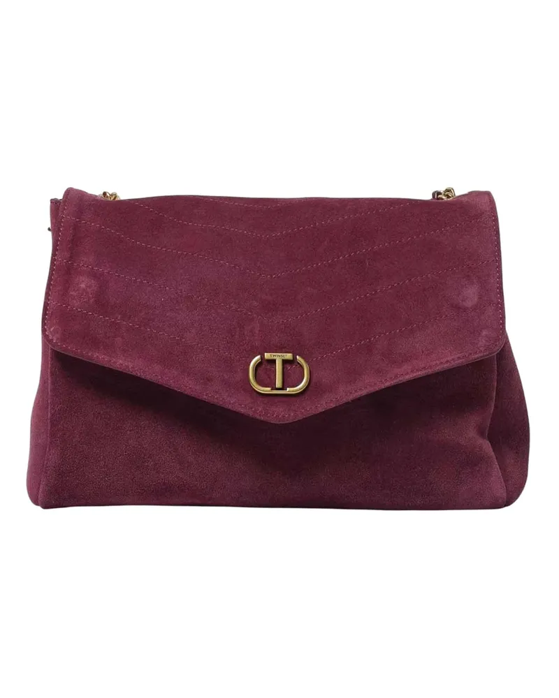 Twin-Set Schultertasche - Dunkelrot Dunkelrot