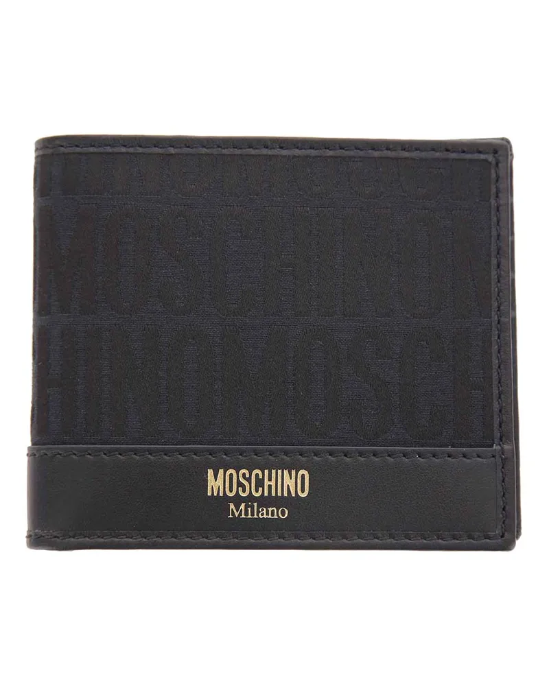 Moschino Portemonnaie - Schwarz Schwarz