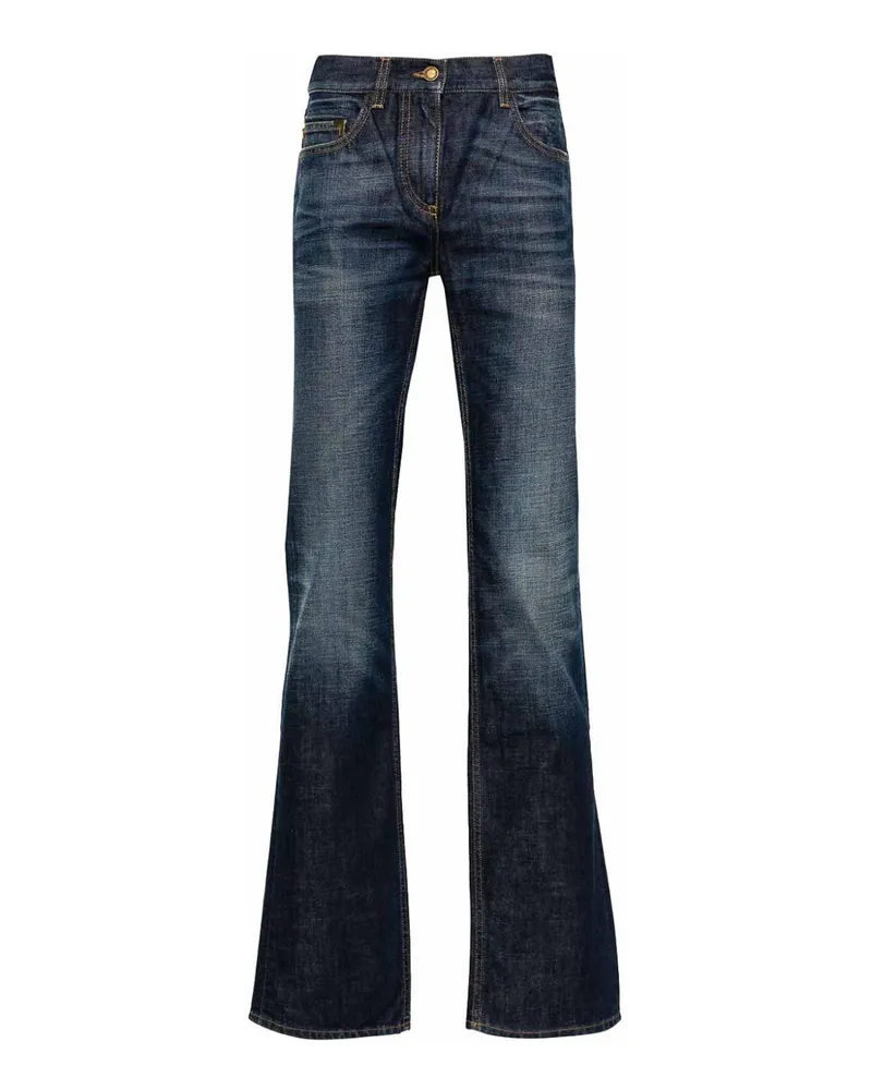 Palm Angels Bootcut Jeans - Helles Jeansblau Helles