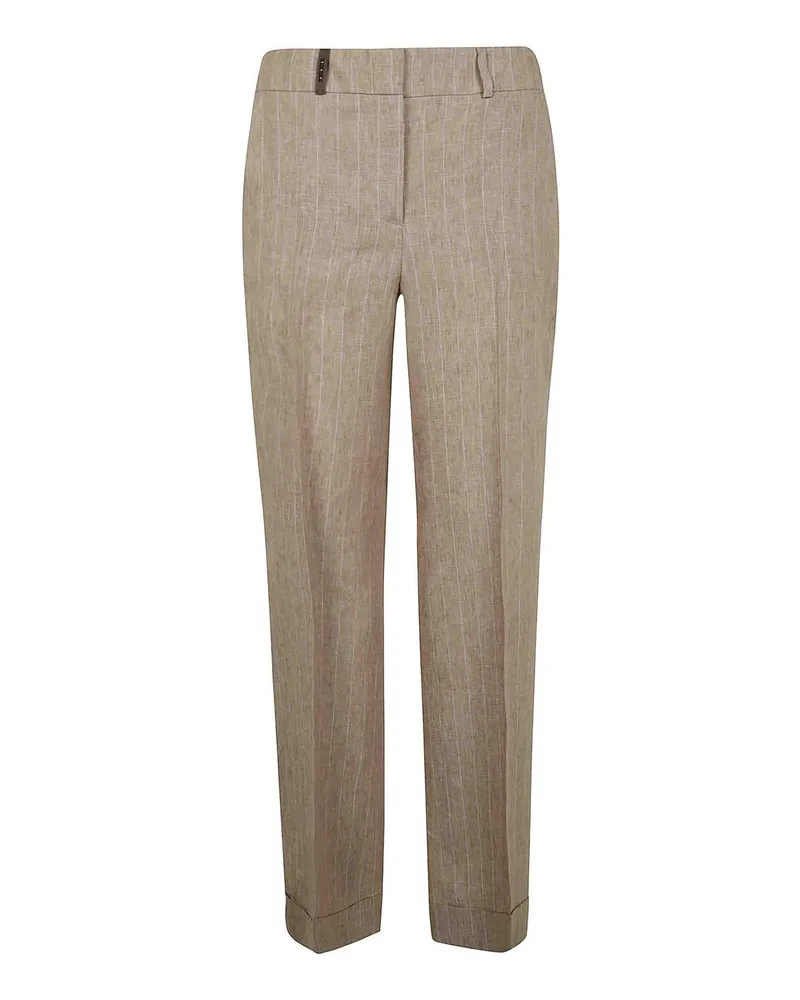 Peserico Formale Hose - Nude Nude