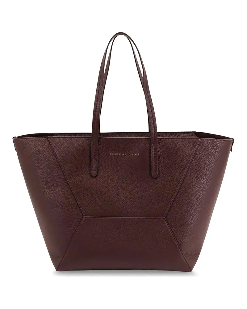 Brunello Cucinelli Schultertasche - Lila Lila