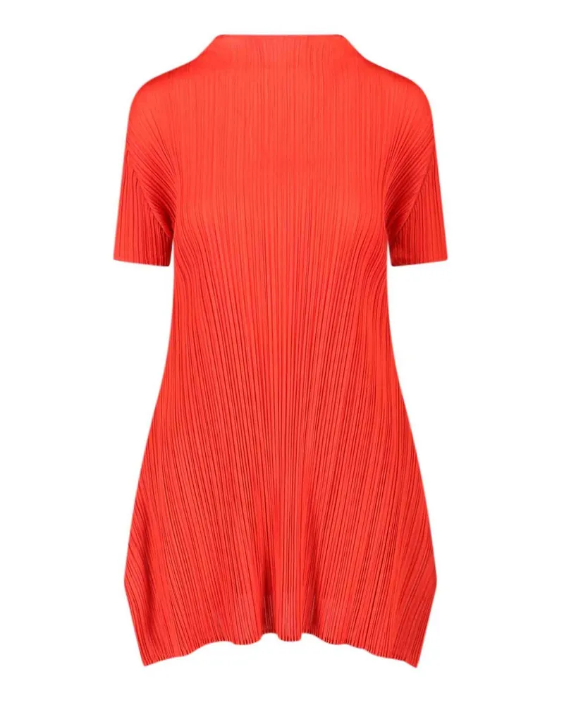 Issey Miyake Knielanges Kleid - Rot Rot