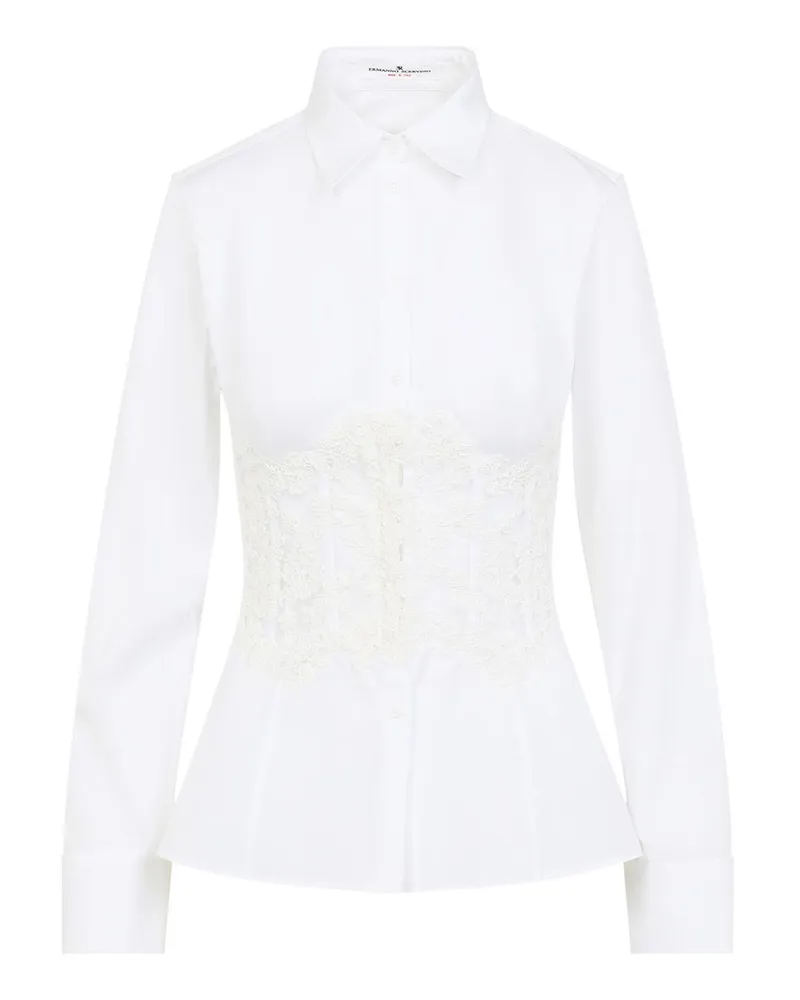 Ermanno Scervino Hemd - Weiß Weiß