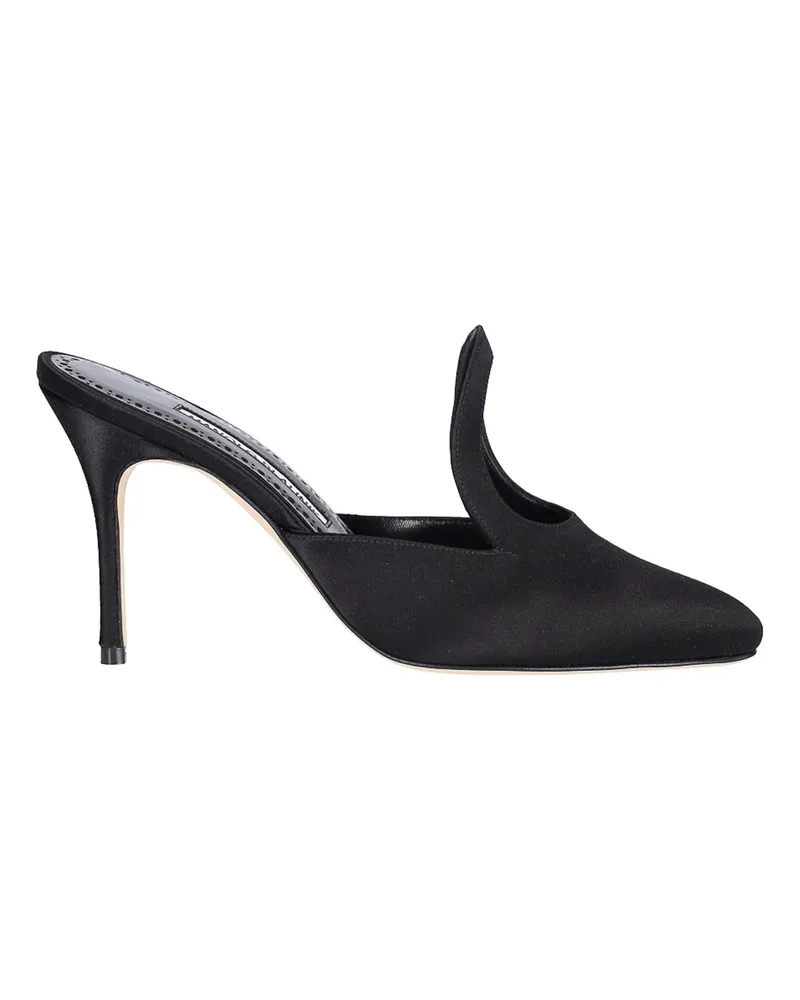 Manolo Blahnik Mules - Schwarz Schwarz
