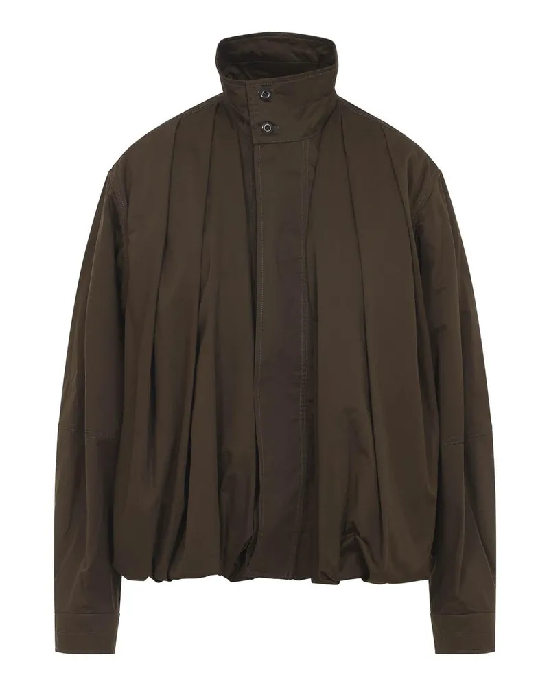 Christophe Lemaire Knielanger Mantel - Bronze Bronze