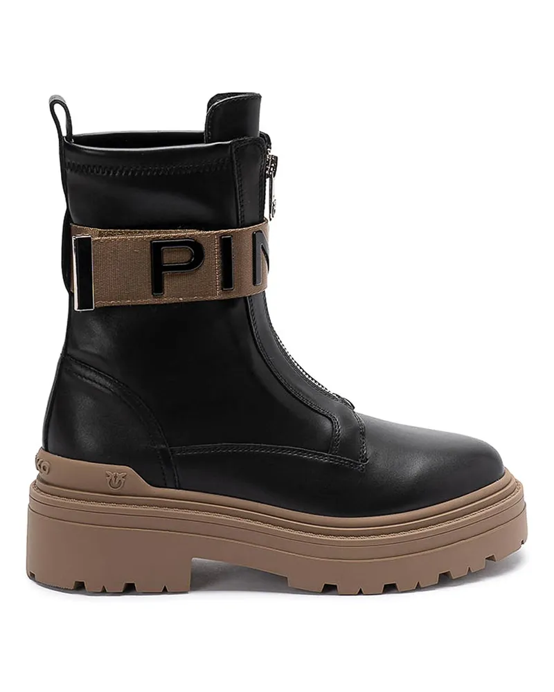 Pinko Stiefeletten - Schwarz Schwarz