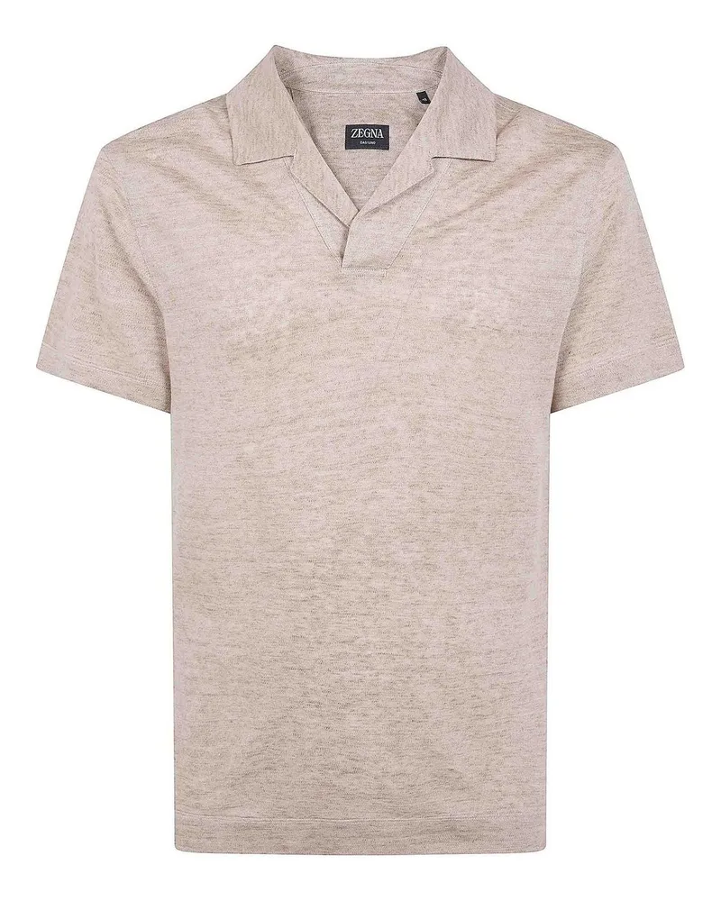 Ermenegildo Zegna T-Shirt - Nude Nude