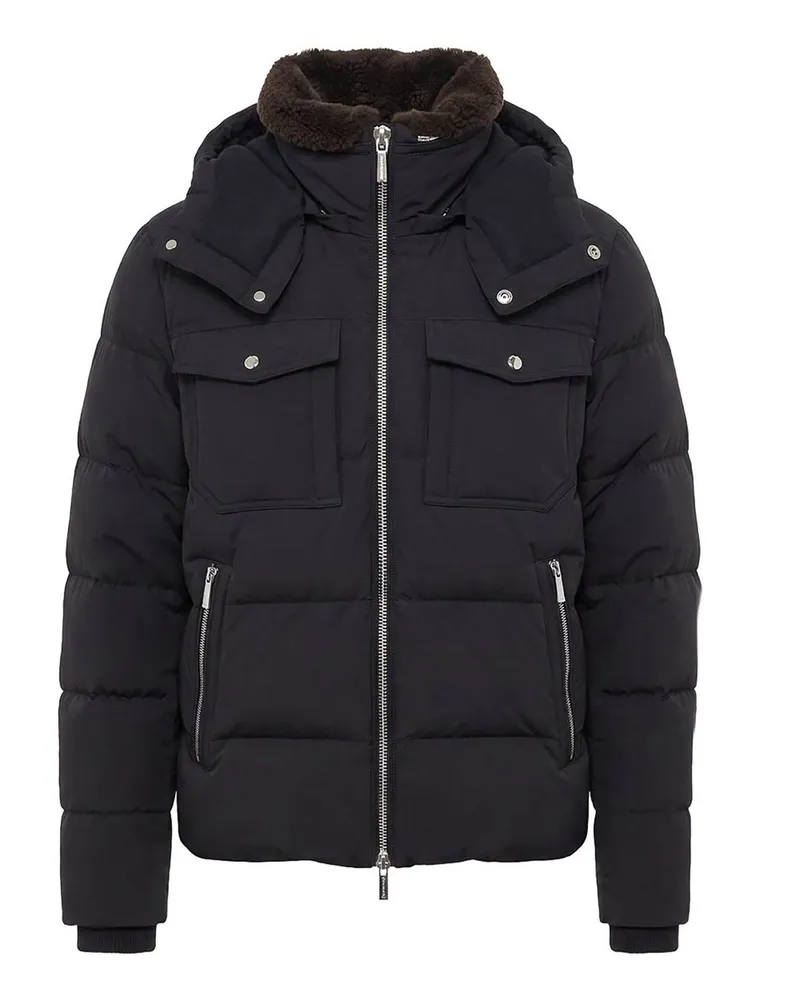 MOORER Bomberjacke - Blau Blau