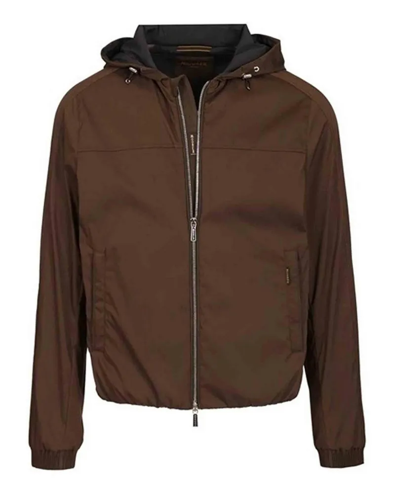 MOORER Daunenmantel - Dunkelbraun Dunkelbraun