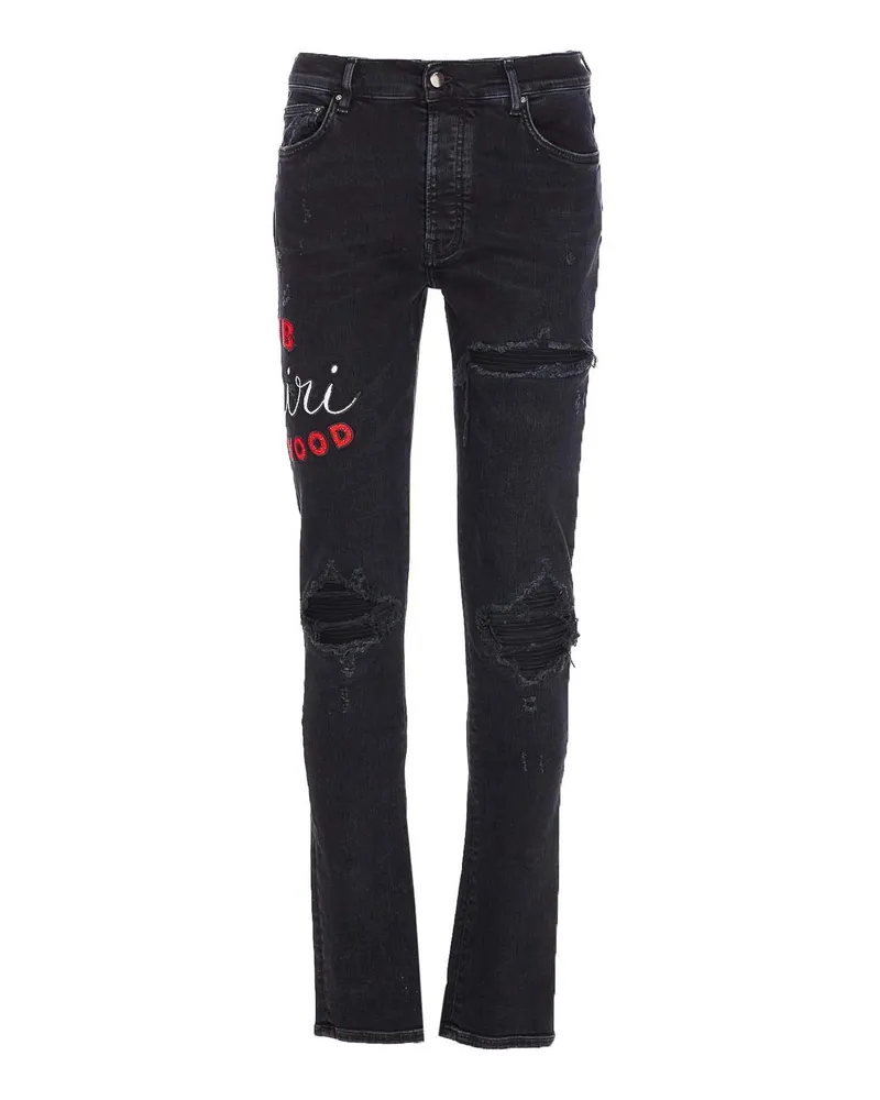 Amiri Bootcut Jeans - Schwarz Schwarz
