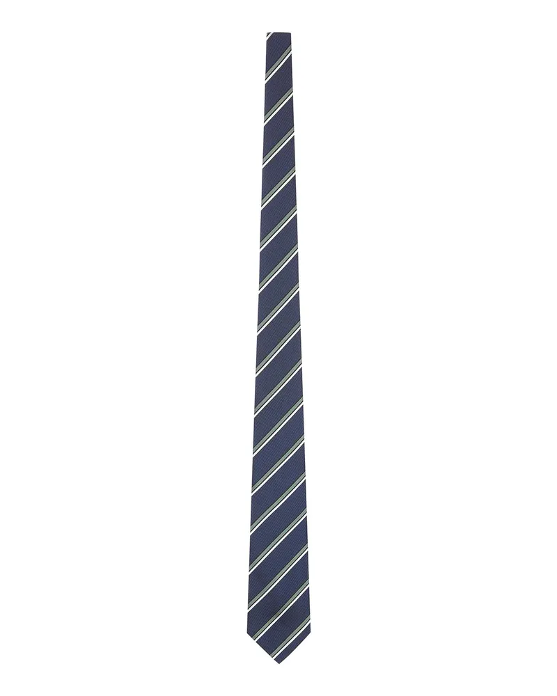 Kiton Krawatte - Blau Blau