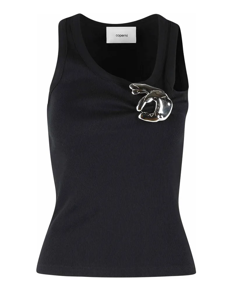 COPERNI Top - Schwarz Schwarz