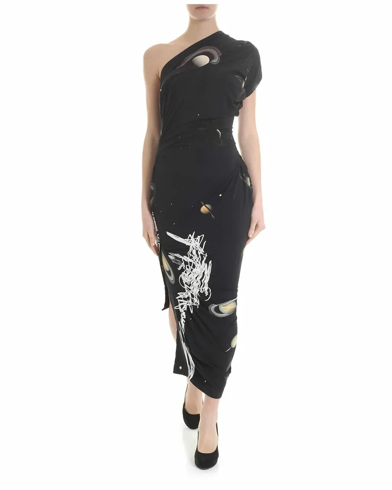 Vivienne Westwood Maxikleid - Schwarz Schwarz