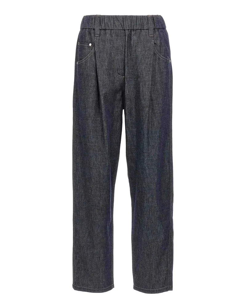 Brunello Cucinelli Bootcut Jeans - Blau Blau