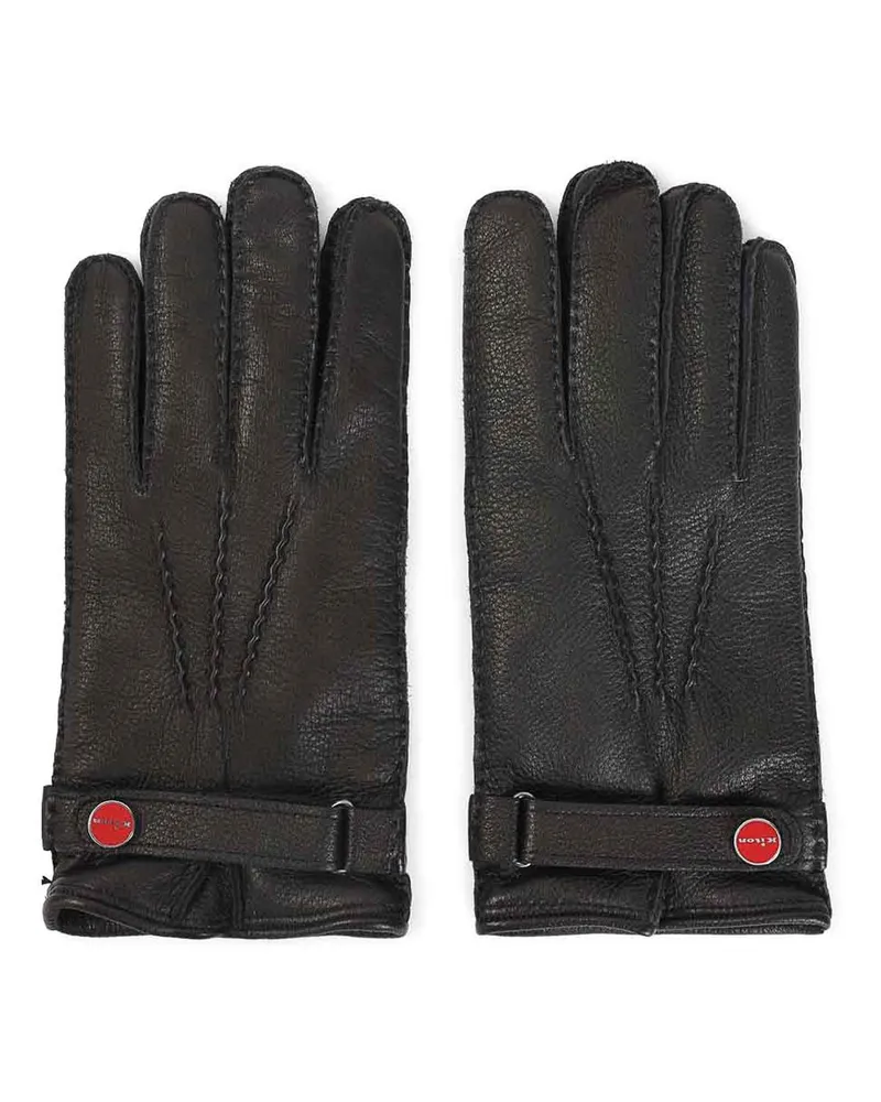 Kiton Handschuhe - Schwarz Schwarz
