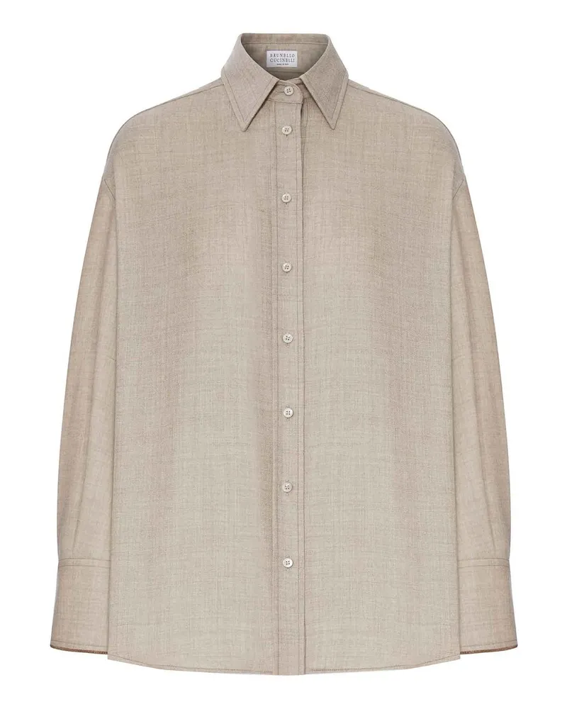 Brunello Cucinelli Hemd - Nude Nude