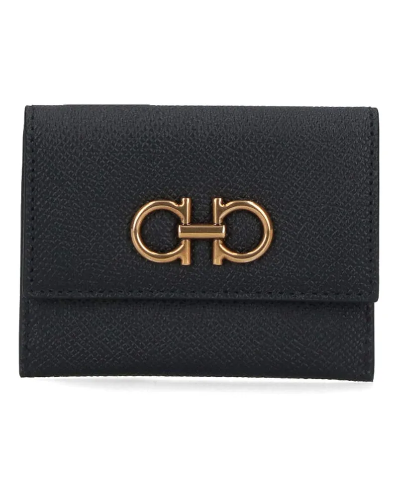 Ferragamo Portemonnaie - Schwarz Schwarz