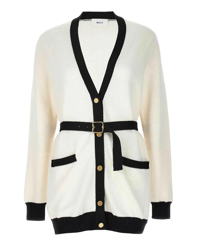 Bally Cardigan - Weiß Weiß